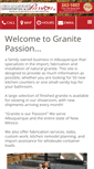 Mobile Screenshot of granitepassion.net